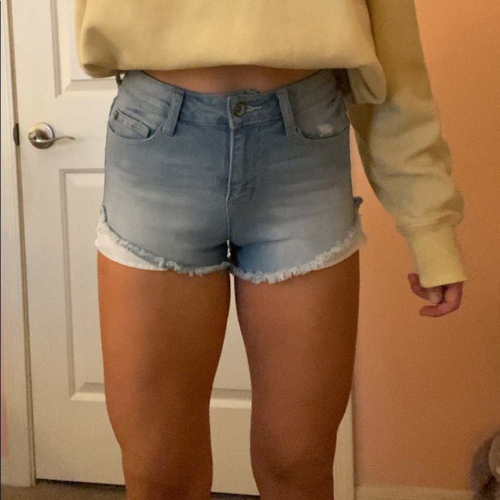 Highwaisted Jean shorts